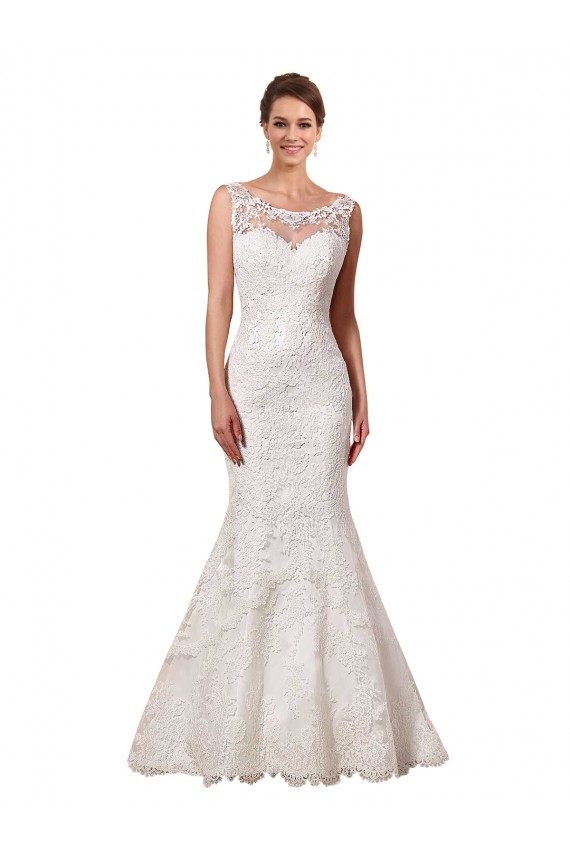 Sleeveless Sweetheart Lace Ivory Chapel Train Long Sexy Wedding Dress Cardiff