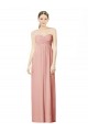 Sleeveless Sweetheart Soft Chiffon Bliss Pink Long Bridesmaid Dress Cardiff
