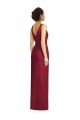 Sleeveless V-Neck Soft Chiffon Frost Long Bridesmaid Dress Cardiff