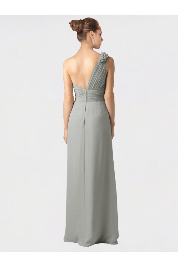 Sleeveless Sweetheart Soft Chiffon Black Long Bridesmaid Dress / Formal Dress Cardiff