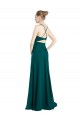 Sleeveless V-Neck Chiffon Hunter Long Bridesmaid Dress / Evening Dress Cardiff