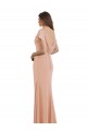 Sleeveless High Neck Soft Chiffon Bliss Pink Long Prom Dress / Bridesmaid Dress Cardiff