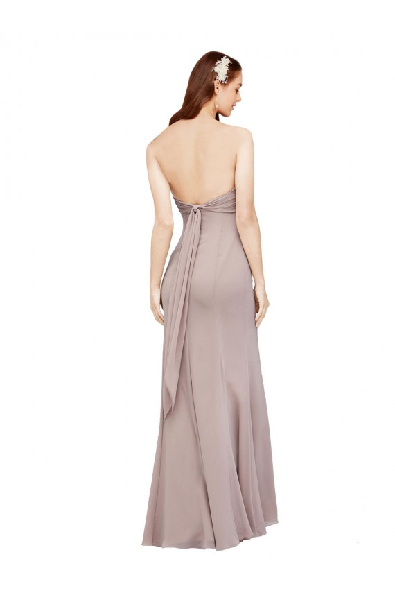 Sleeveless Off the Shoulder Soft Chiffon Black Long Prom Dress / Bridesmaid Dress Cardiff