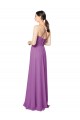 Sleeveless Sweetheart Soft Chiffon Dahlia Long Formal Dress / Bridesmaid Dress Cardiff