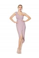 Sleeveless Sweetheart Soft Chiffon Primrose Cocktail Length High Low Evening Gown / Prom Dress / Bridesmaid Dress Cardiff