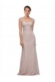 Cap Sleeves Sweetheart Lace Long Bridesmaid Dress / Formal Dress Cardiff