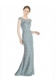 Cap Sleeves Off the Shoulder Lace Long Prom Dress / Bridesmaid Dress Cardiff