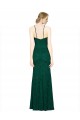 Sleeveless High Neck Lace Dark Green Long Prom Dress / Bridesmaid Dress Cardiff