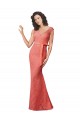 Sleeveless V-Neck Lace Long Bridesmaid Dress Cardiff