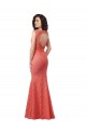 Sleeveless V-Neck Lace Long Bridesmaid Dress Cardiff