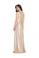 Sleeveless High Neck Sequin Gold Long Formal Evening Gown / Prom Dress / Bridesmaid Dress Cardiff