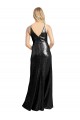Sleeveless V-Neck Sequin Black Long Formal Evening Gown / Prom Dress / Bridesmaid Dress Cardiff