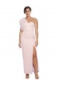 Sleeveless Sweetheart Stretch Crepe Pink Long Formal Evening Gown / Prom Dress / Bridesmaid Dress Cardiff