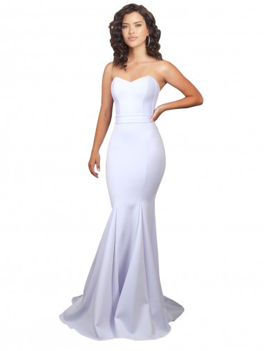 Sleeveless High Neck Stretch Crepe White Long Beach Wedding Dresses Cardiff