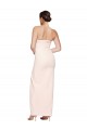 Sleeveless Cowl Neck Stretch Satin Long Formal Evening Gown / Prom Dress / Bridesmaid Dress Cardiff