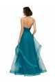 Sleeveless Strapless Tulle Turquoise Long Bridesmaid Dress Cardiff