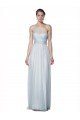 Sleeveless One Shoulder Tulle Mist Long Bridesmaid Dress Cardiff