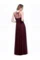 Sleeveless Sweetheart Tulle Red Long Bridesmaid Dress Cardiff