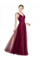 Sleeveless Sweetheart Tulle Long Bridesmaid Dress Cardiff