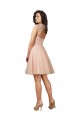 Cap Sleeves Sweetheart Tulle & Lace Knee Length Bridesmaid Dress Cardiff