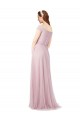 Sleeveless Off the Shoulder Tulle Long Bridesmaid Dress / Evening Dress Cardiff